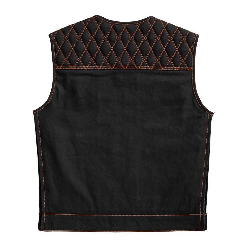 Dart - Men's Denim Vest - Limited Edition Factory Customs First Manufacturing Company
