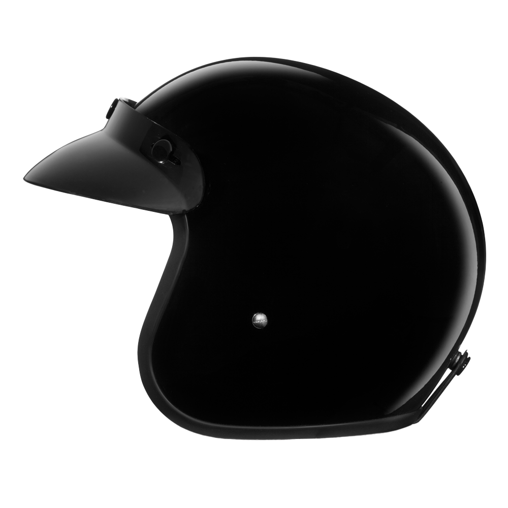 D.O.T. Daytona Cruiser- Hi-Gloss Black CRUISER Daytona Helmets