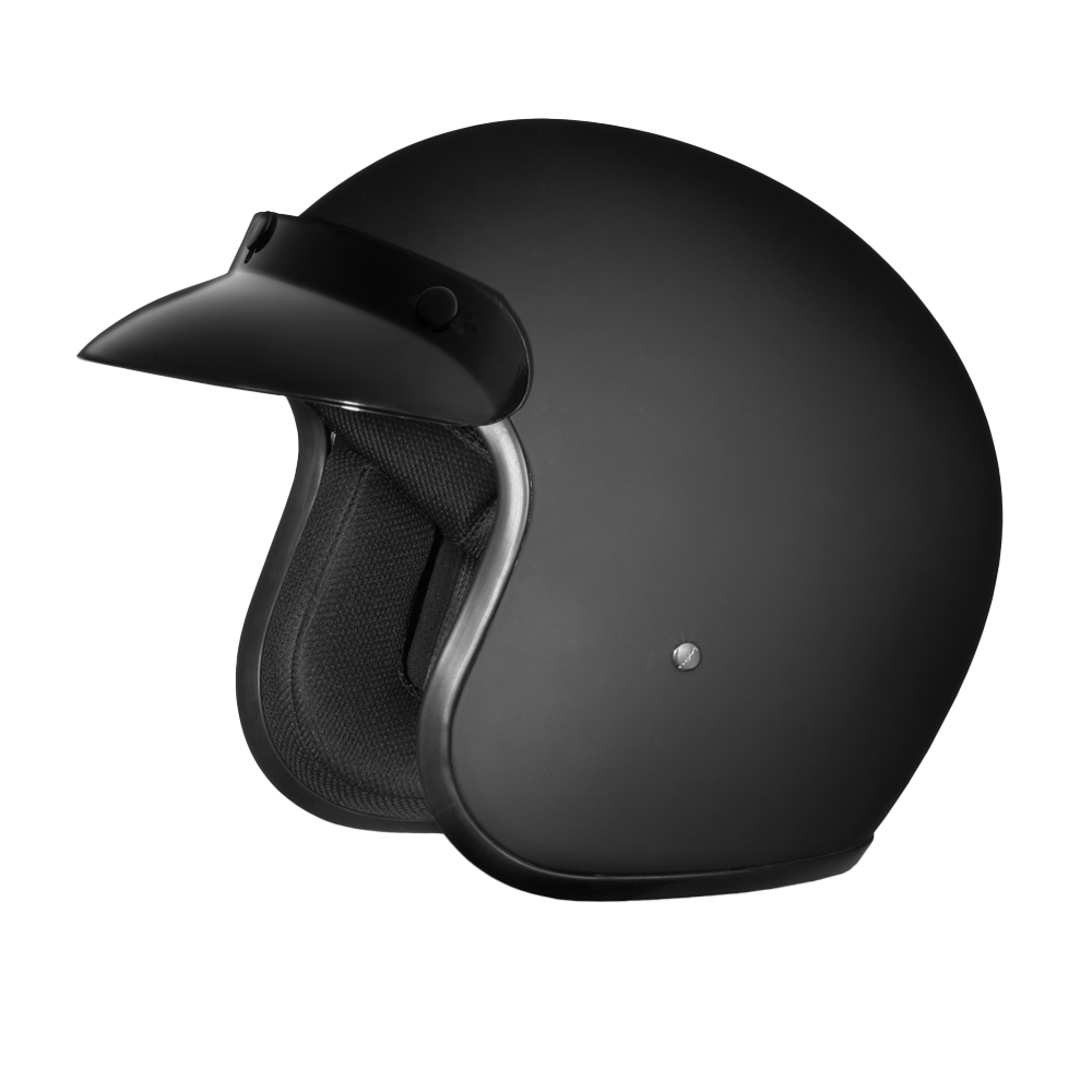 D.O.T. Daytona Cruiser- Dull Black CRUISER Daytona Helmets
