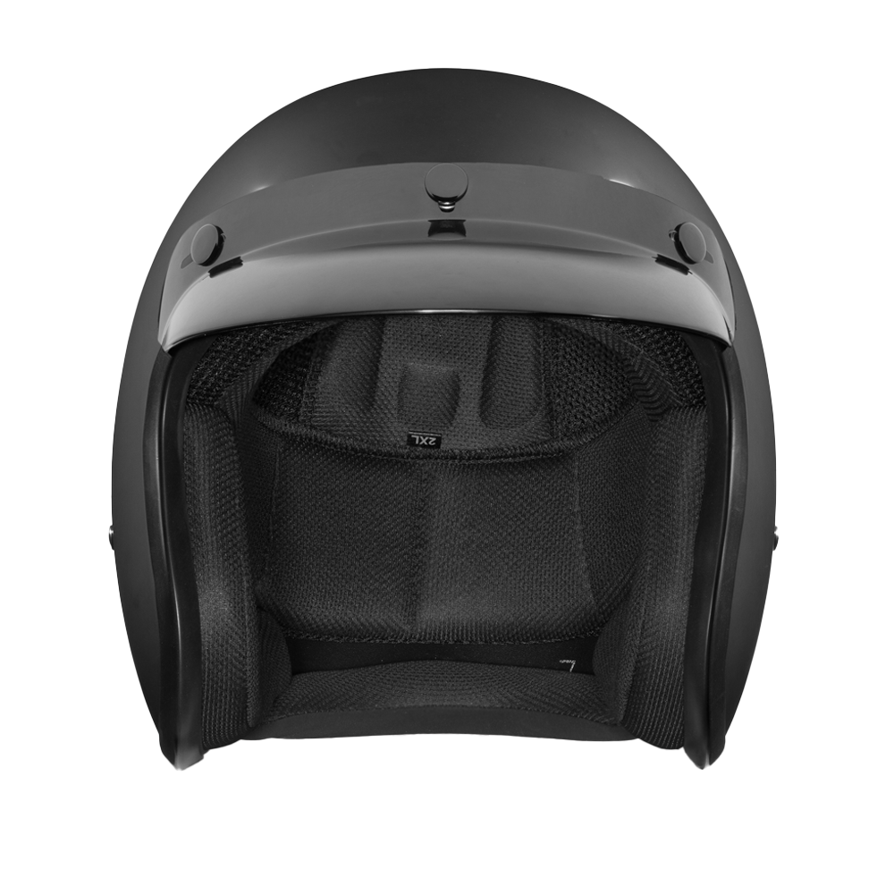 D.O.T. Daytona Cruiser- Dull Black CRUISER Daytona Helmets