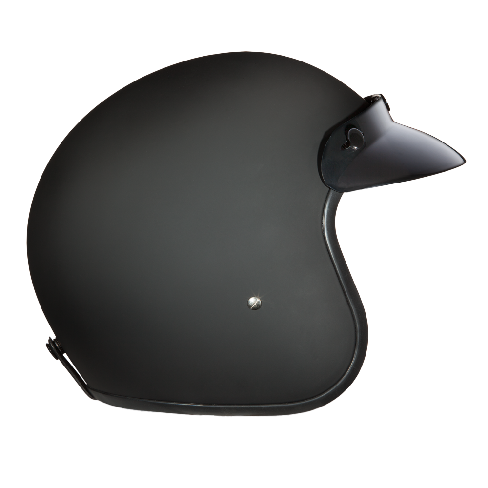 D.O.T. Daytona Cruiser- Dull Black CRUISER Daytona Helmets
