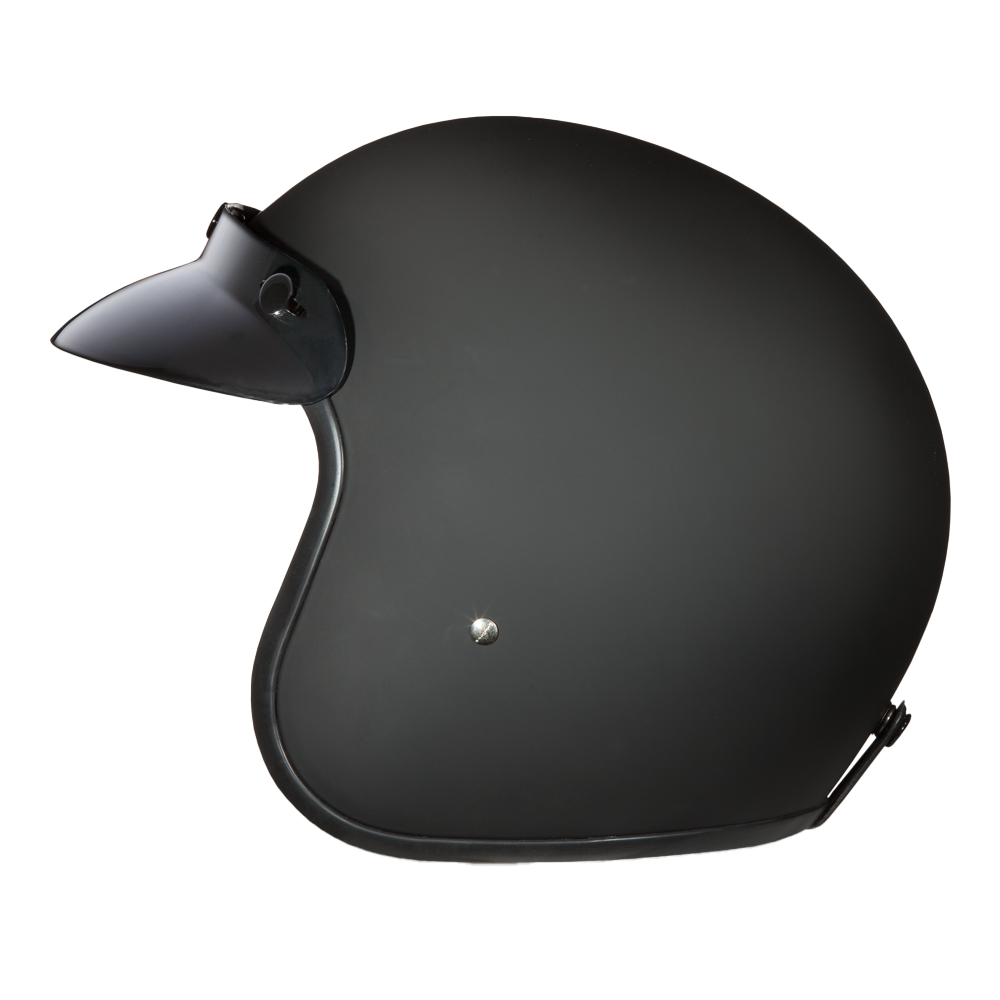 D.O.T. Daytona Cruiser- Dull Black CRUISER Daytona Helmets