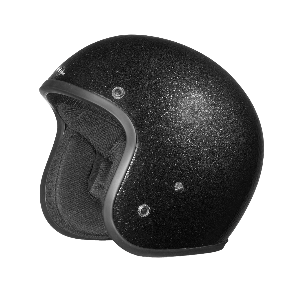 D.O.T. Daytona Cruiser- Black Metal Flake CRUISER - METAL FLAKE Daytona Helmets