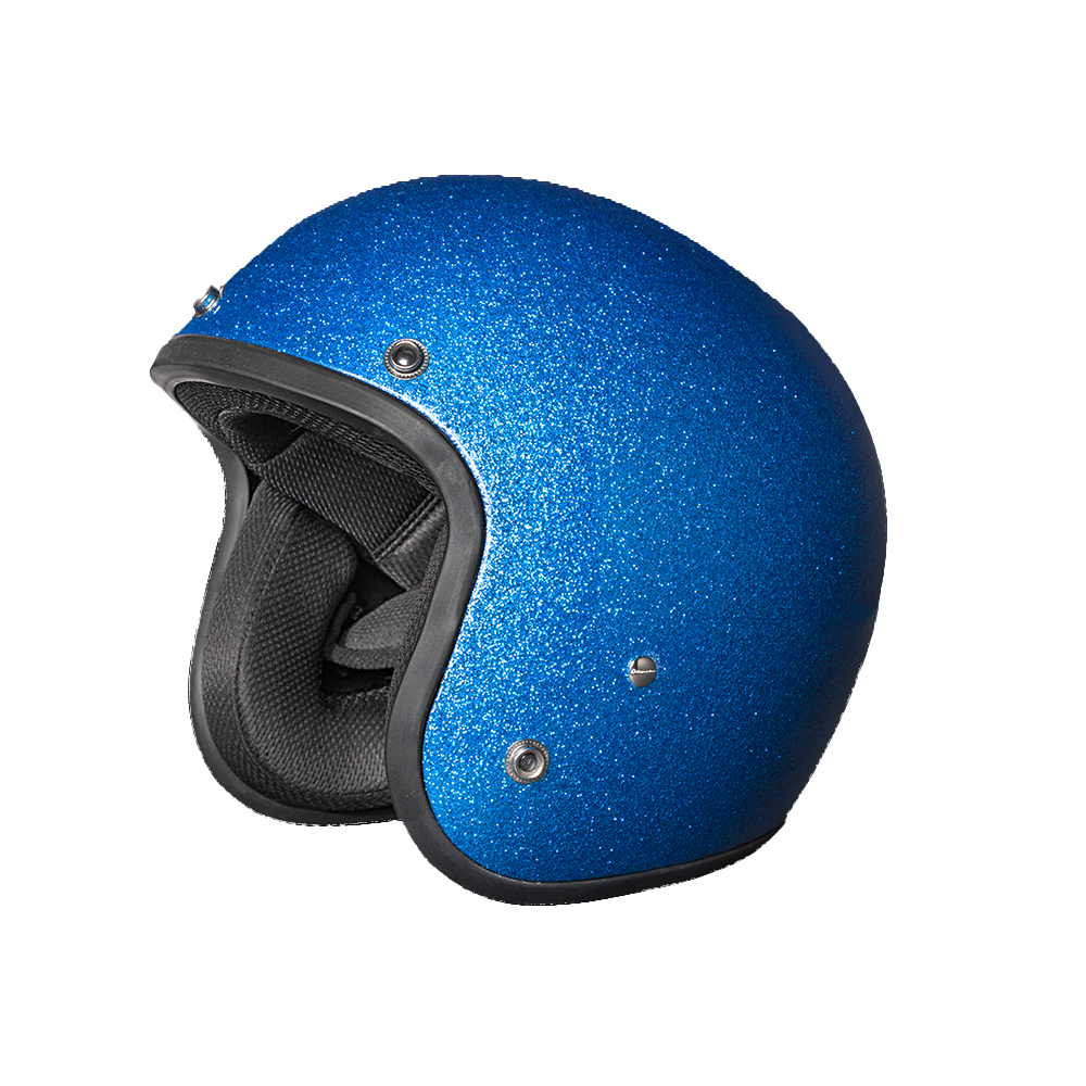 D.O.T. Daytona Cruiser- Blue Metal Flake CRUISER - METAL FLAKE Daytona Helmets
