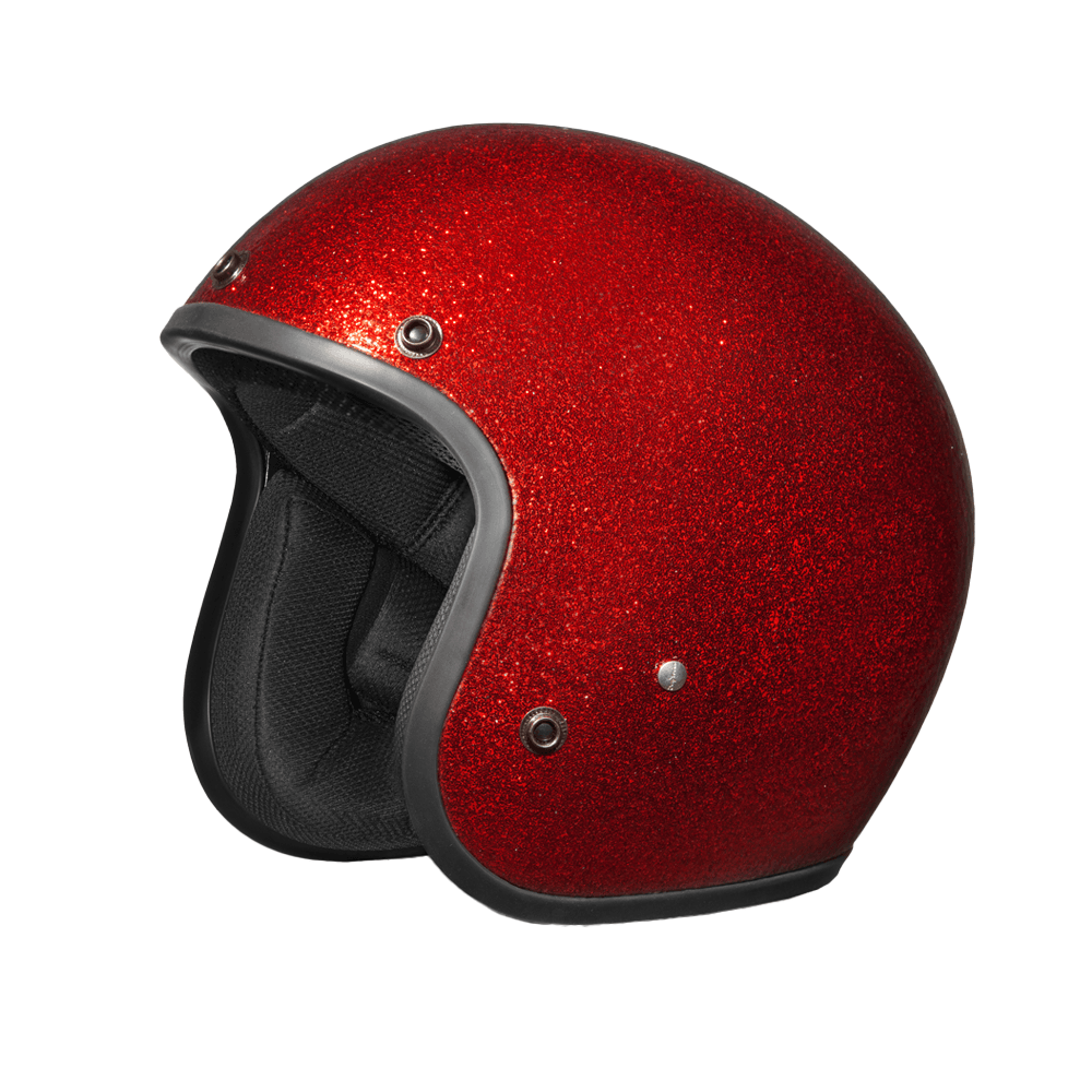 D.O.T. Daytona Cruiser- Red Metal Flake CRUISER - METAL FLAKE Daytona Helmets