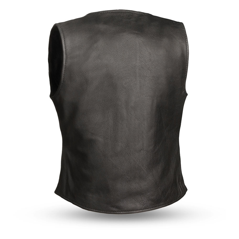 Derringer Women's Motorcycle Leather Vest Women's Leather Vest Vests