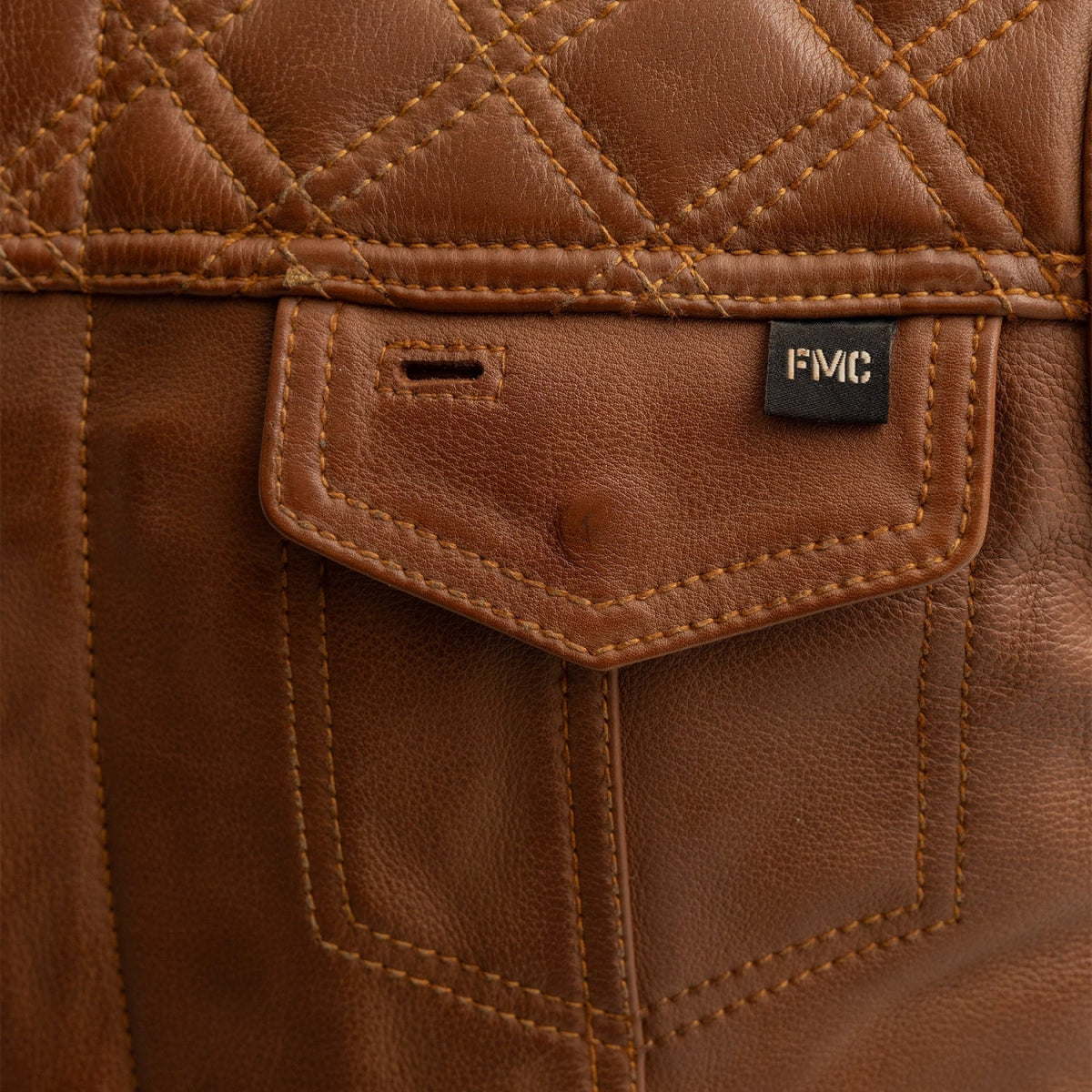 Dust Devil Men's Motorcycle Leather Vest (limited edition) Men's Leather Vest Vests