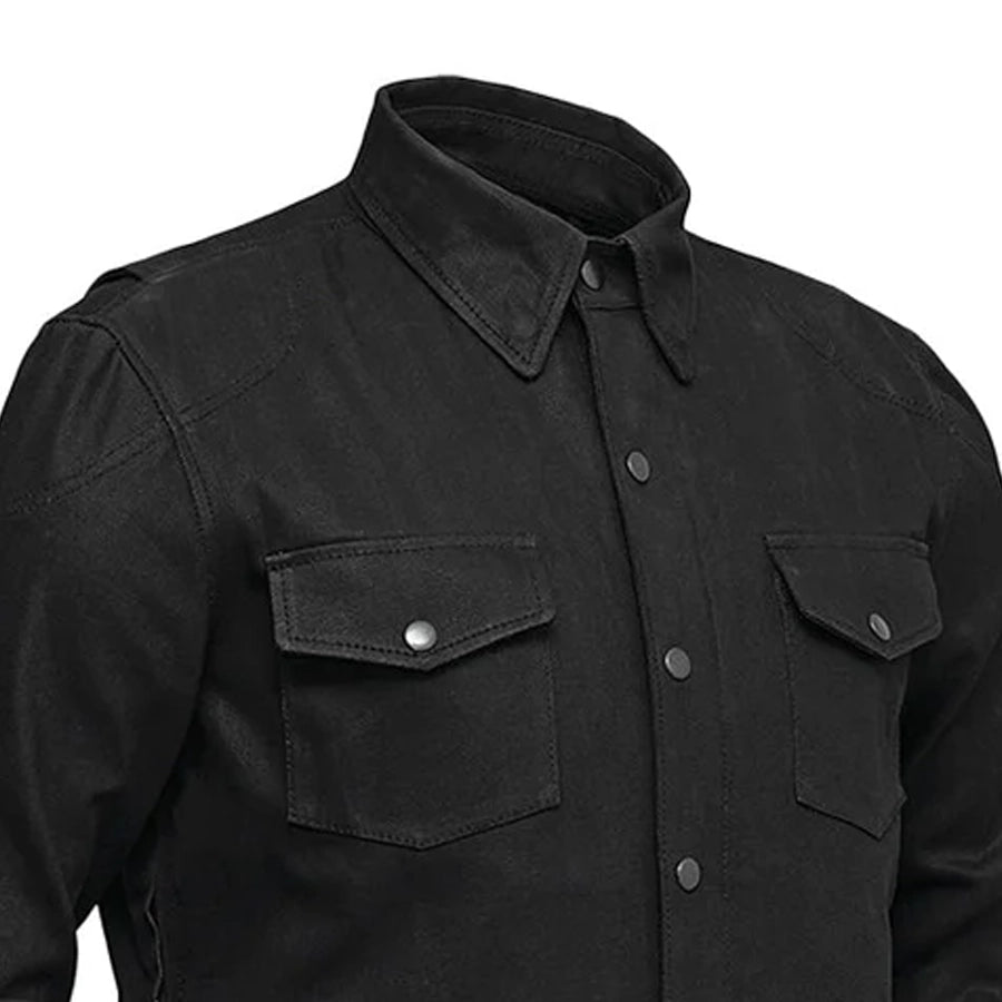 Equalizer Men's Motorcycle Denim Shirt Men's Shirt First Manufacturing Company