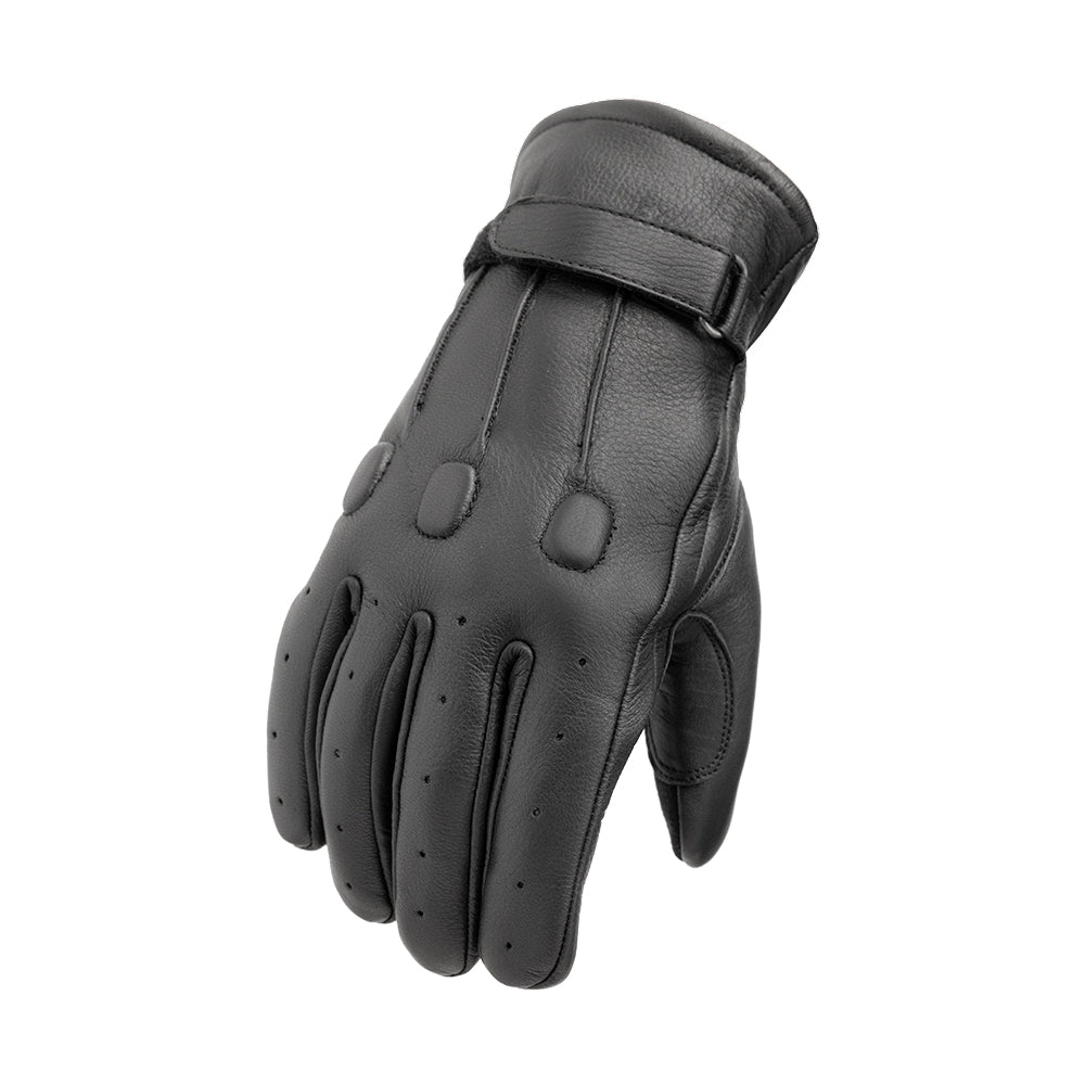 Fast Back Deer Skin Gloves Men's Deer Skin Gloves First Manufacturing Company Black XS