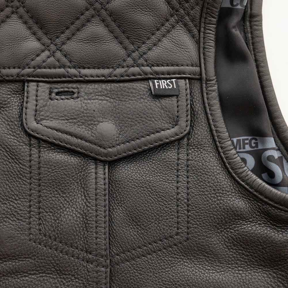 FMCo Men's Signature Leather Vest Men's Leather Vest Vests