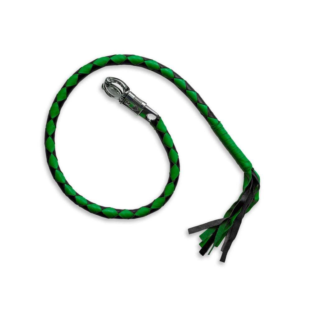 Get Back Whip whips Accessories GREEN BLACK STRD