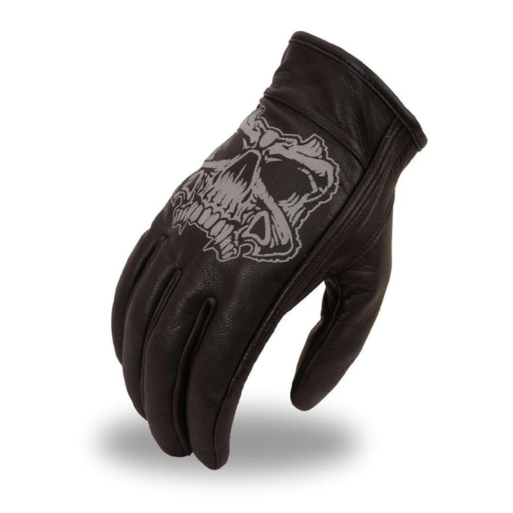 Ghost Men s Motorcycle Leather Gloves First MFG Co