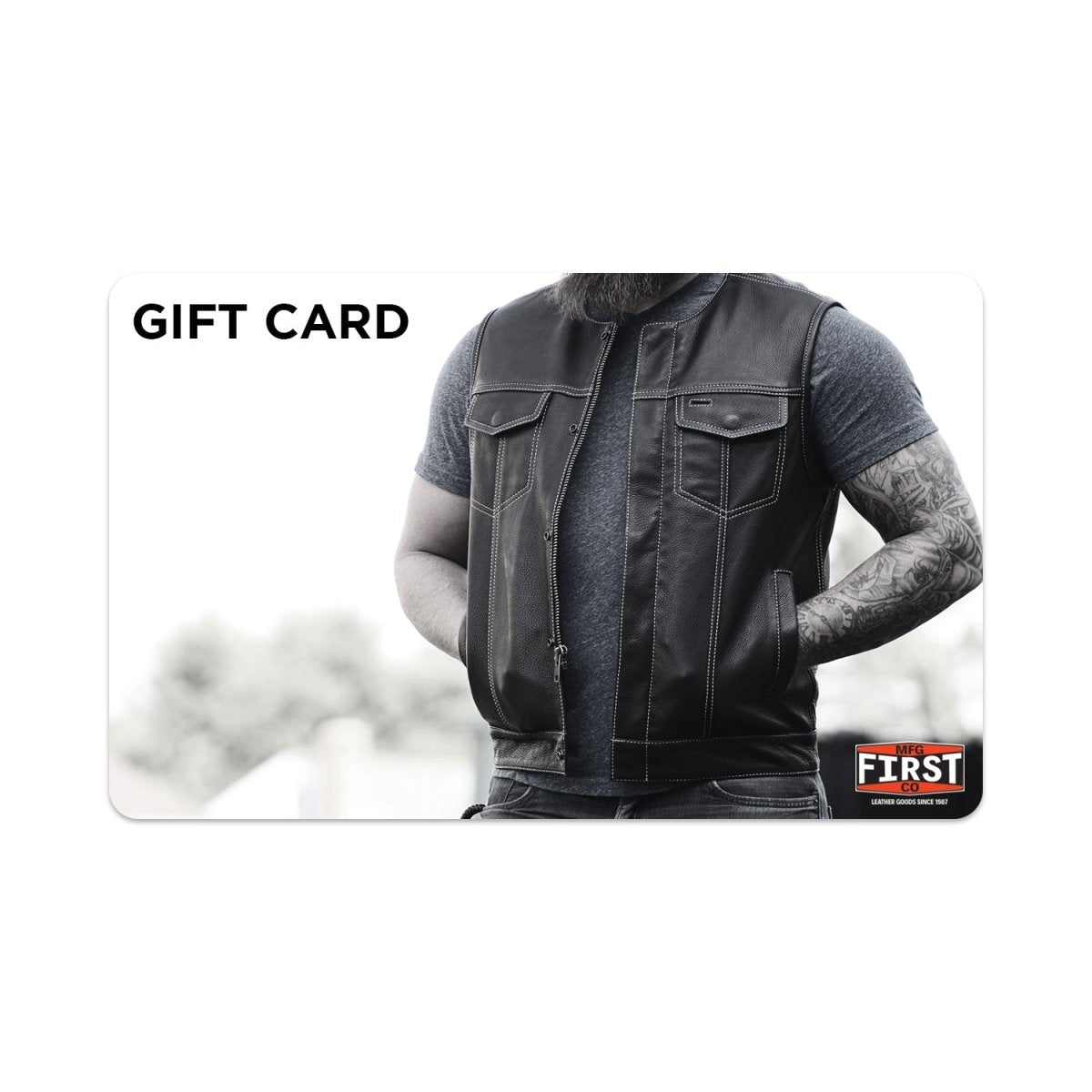 Gift Card Gift Cards First Manufacturing Company $25.00 Card