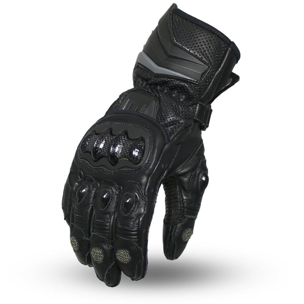 Hellbender Men's Motorcycle Gloves Men's Gloves Accessories Black XS