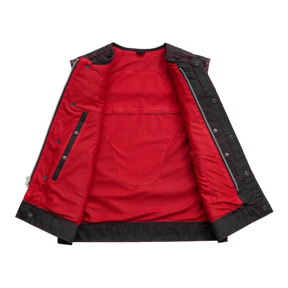 Hornet Moto Mesh Men's Club Style Vest Men's Moto Mesh Vest Vests