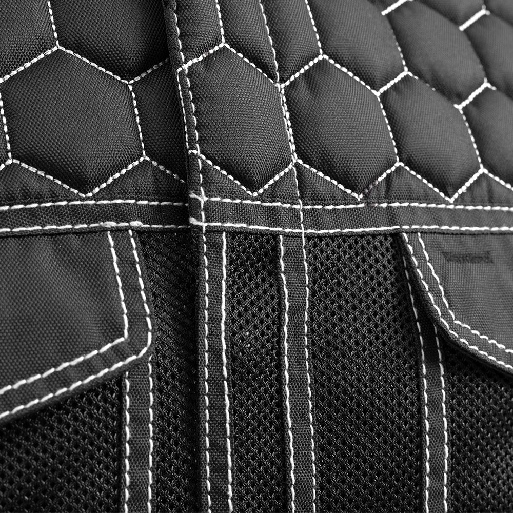 Hornet Moto Mesh Men's Club Style Vest Men's Moto Mesh Vest Vests