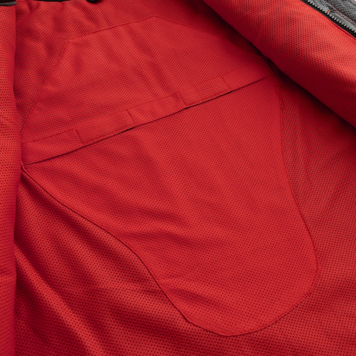 Hornet Perforated Men's Club Style Leather Vest Men's Perforated Leather Vest Vests