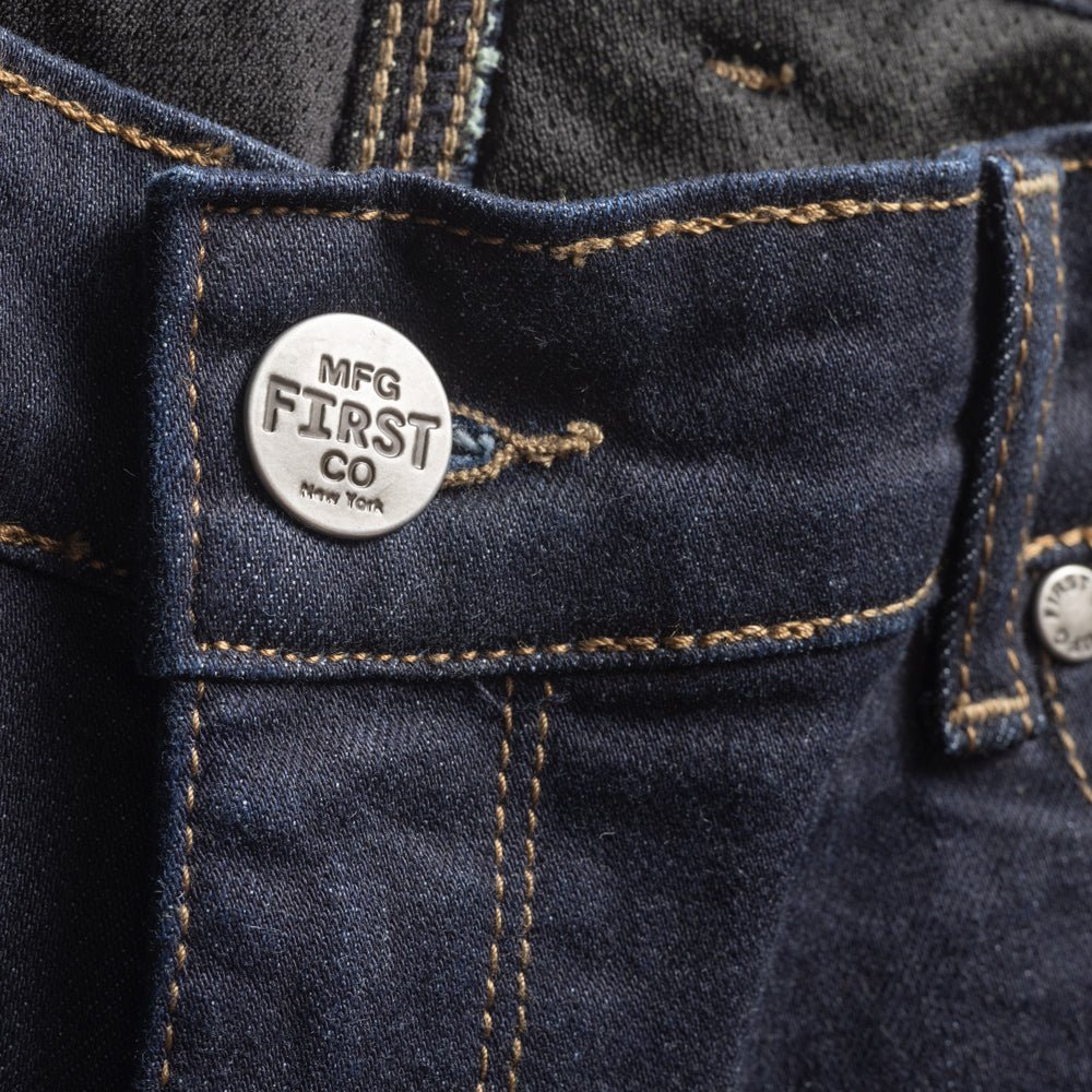 Interstate - Men's Motorcycle Riding Jeans Men's Blue Jeans First Manufacturing Company