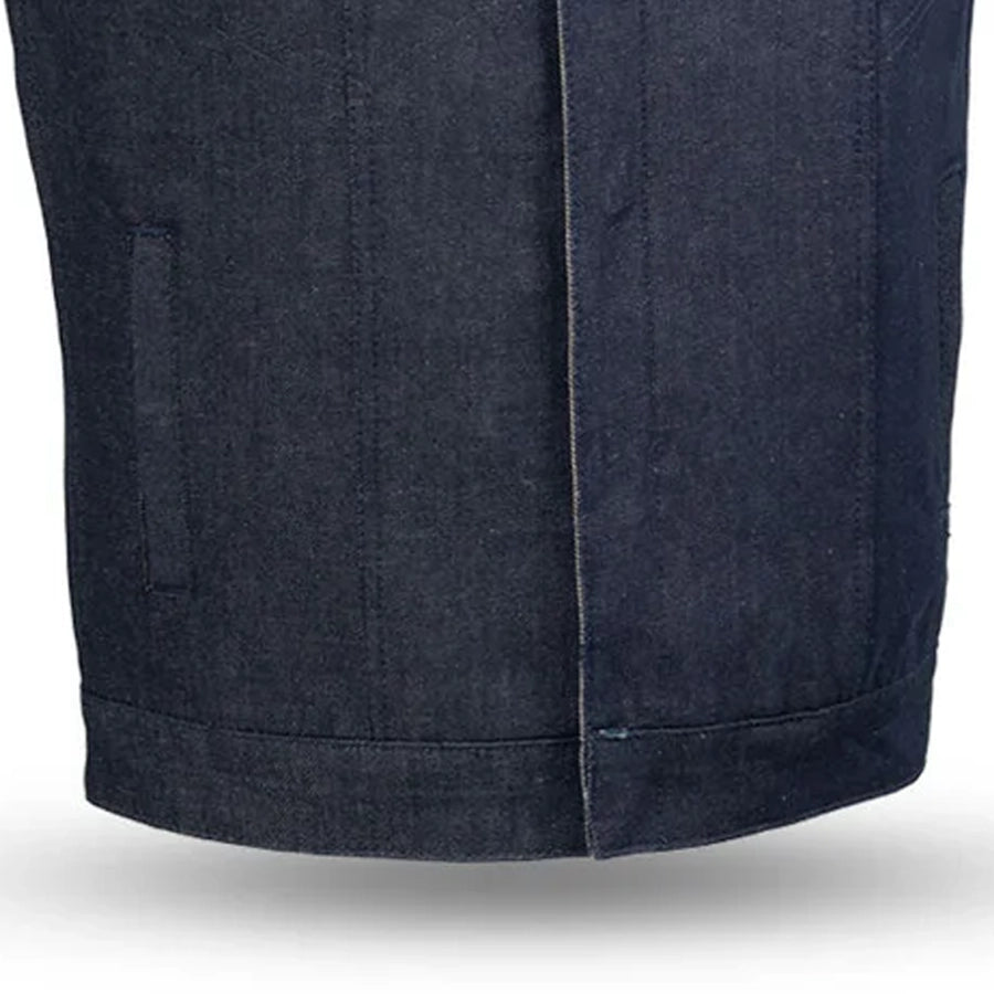 Kershaw Men's Motorcycle Denim Vest Men's Denim Vest Vests