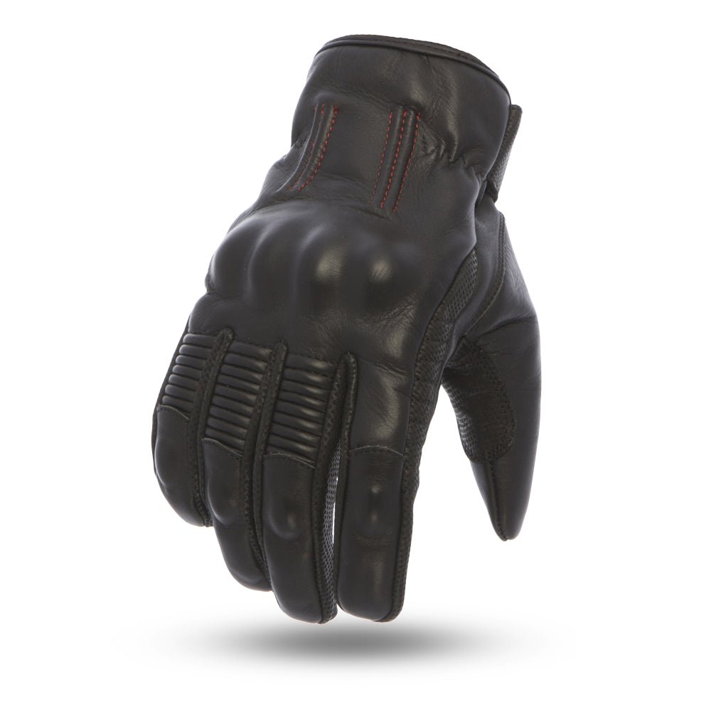 Laguna Men's Motorcycle Leather Gloves Men's Gloves Accessories Black XS