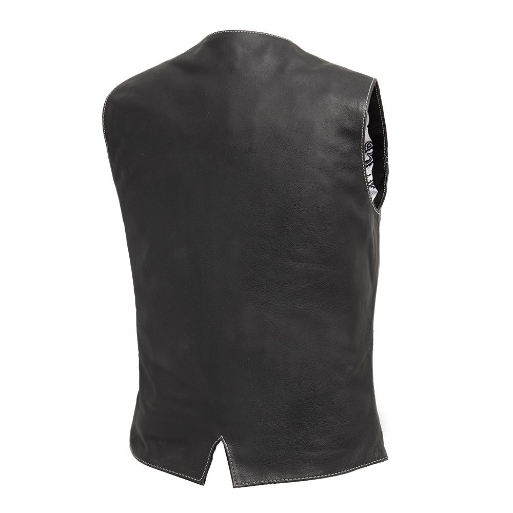 Love Lace Women's Motorcycle Leather Vest Women's Leather Vest Vests