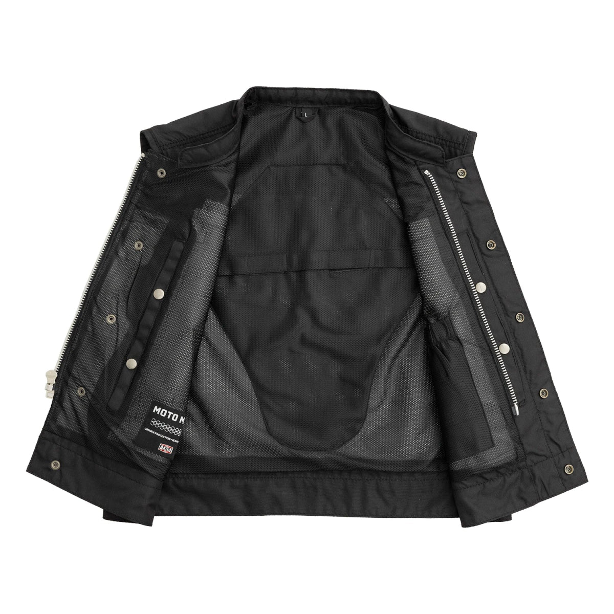 Lowrider Moto Mesh Men's Motorcycle Vest Men's Moto Mesh Vest Vests