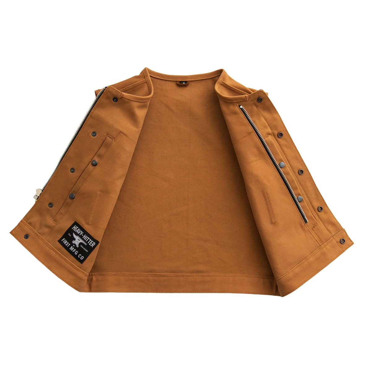 Lowside Men's Motorcycle Canvas Vest Men's Canvas Vests Vests