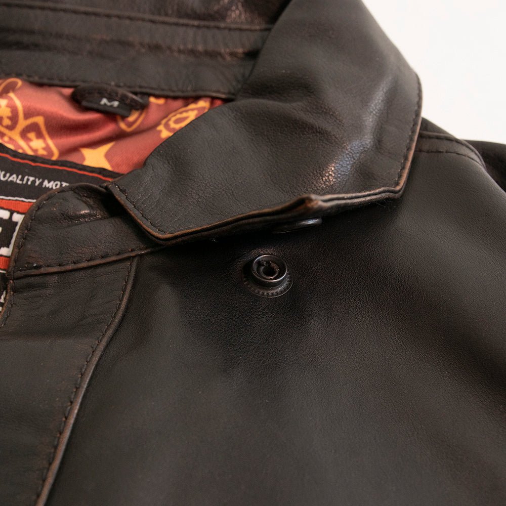 Maduro - Men's Motorcycle Leather Shirt Men's Shirt First Manufacturing Company