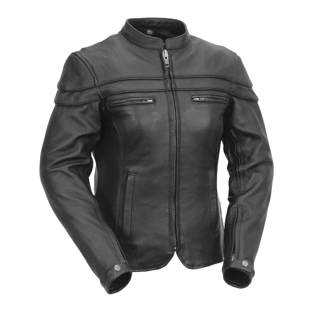 Maiden - Women's Motorcycle Leather Jacket – First MFG Co Maiden - Women's Motorcycle Leather Jacket – First MFG Co
