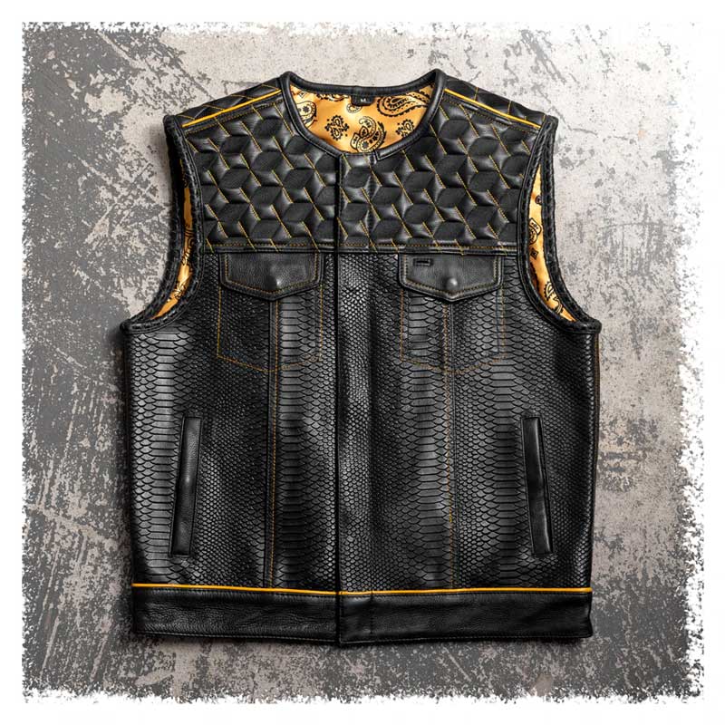 Mens Club Style Custom Vest Custom Builder Custom
