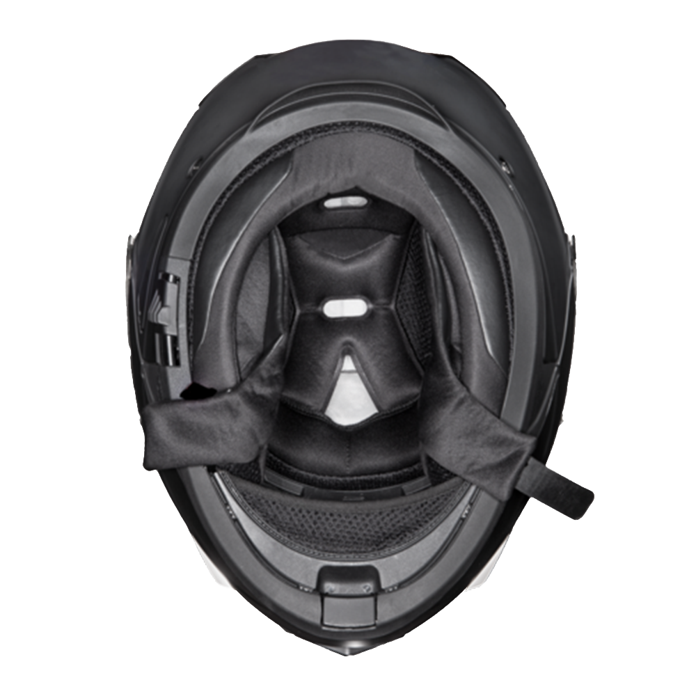 Daytona Glide Modular Motorcycle Helmet - DOT Approved, Bluetooth Ready, Dual Visor, Men/Women/Youth - Hi-Gloss White GLIDE Daytona Helmets