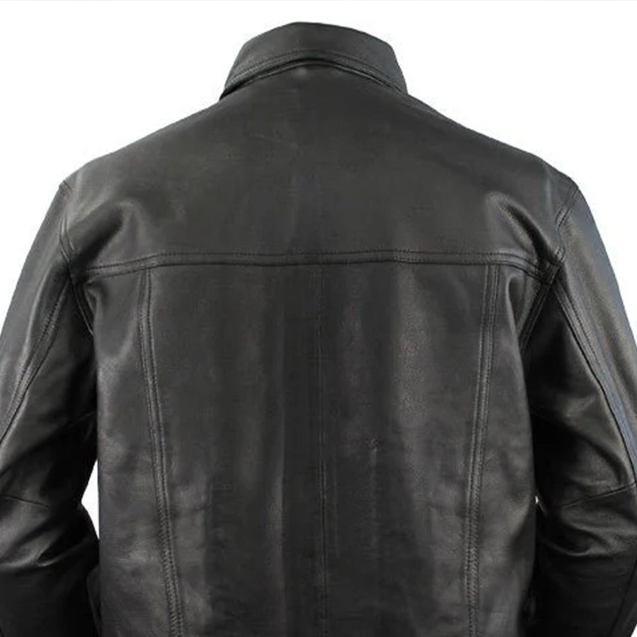 Milestone - Men's Leather Motorcycle Shirt Men's Shirt First Manufacturing Company