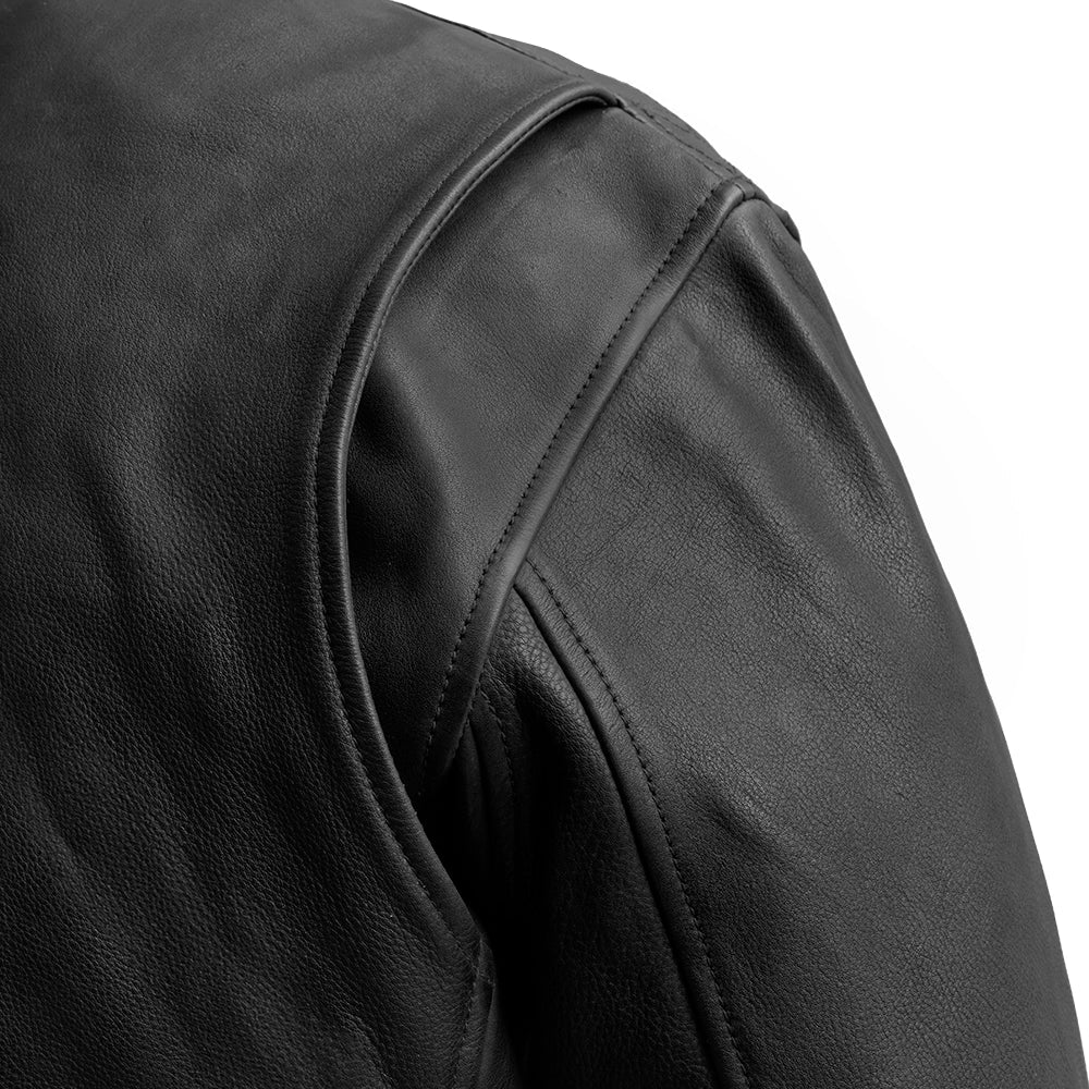 Moto Bomber - Men's Leather Jacket Men's Leather Jacket Jackets