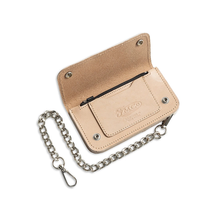 SMALL TRUCKER - Vegetable Tanned Leather Wallet Leather Wallet Accessories