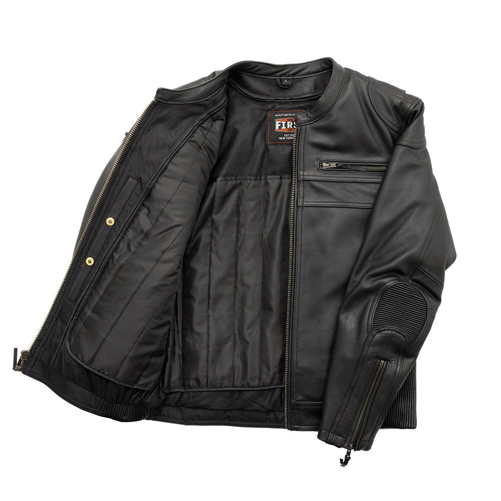 Nemesis Men's Motorcycle Leather Jacket Men's Leather Jacket Jackets