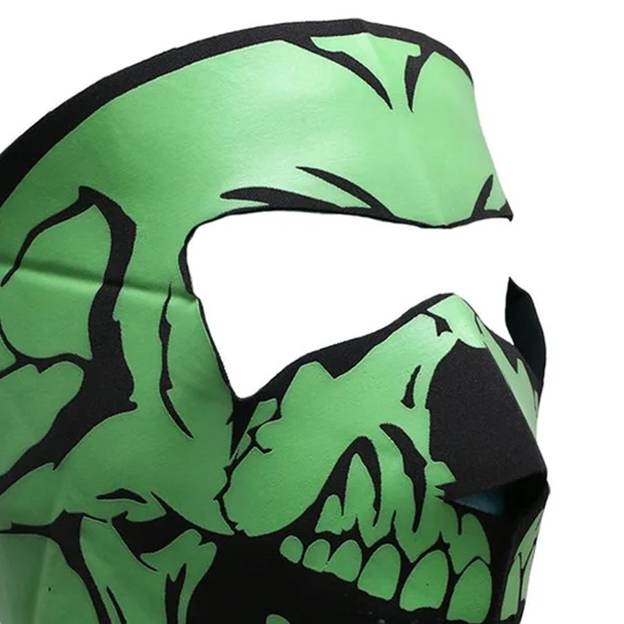 Neoprene Full Face Skull Riding Mask Face Mask Accessories