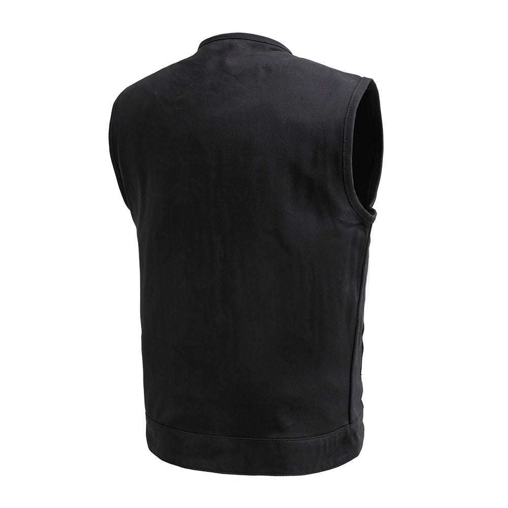 No Limit - Men's Motorcycle Twill Vest Men's Twill Vest Vests