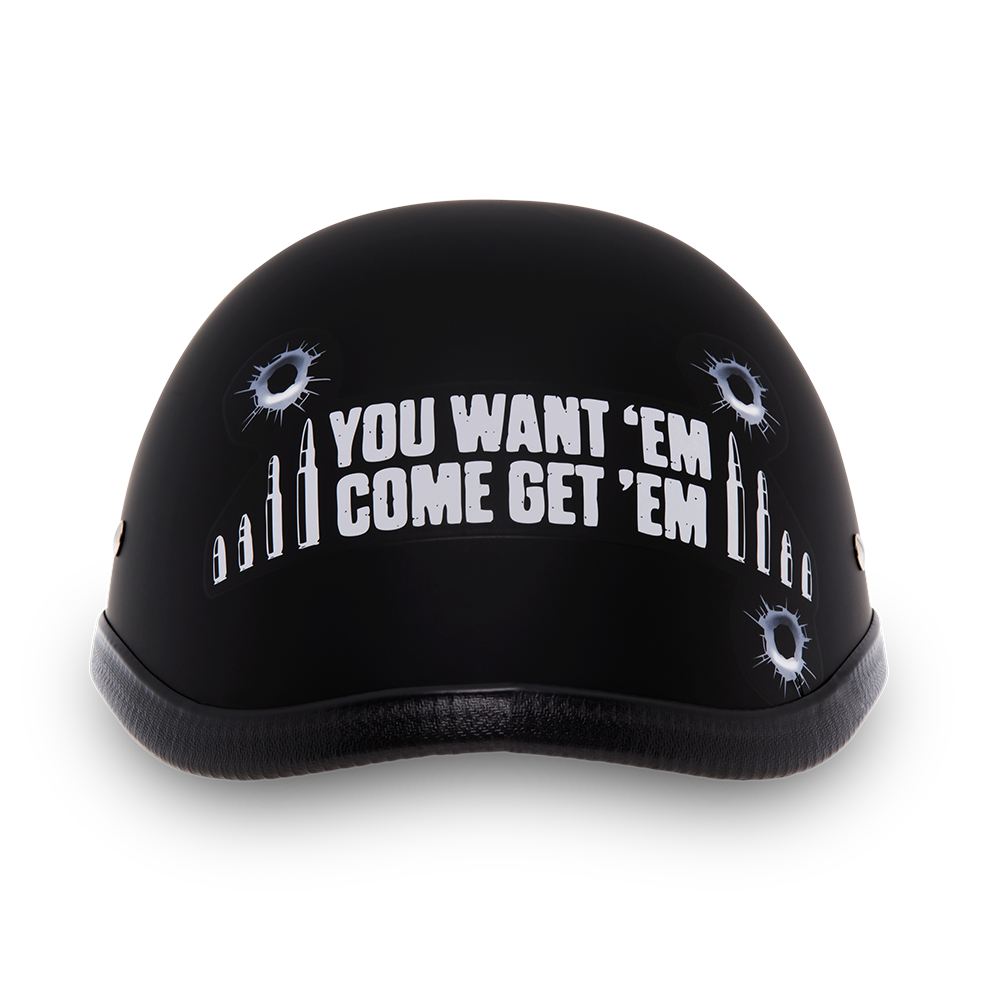 Novelty Eagle- W/ Come Get 'Em NOVELTY GRAPHICS Daytona Helmets