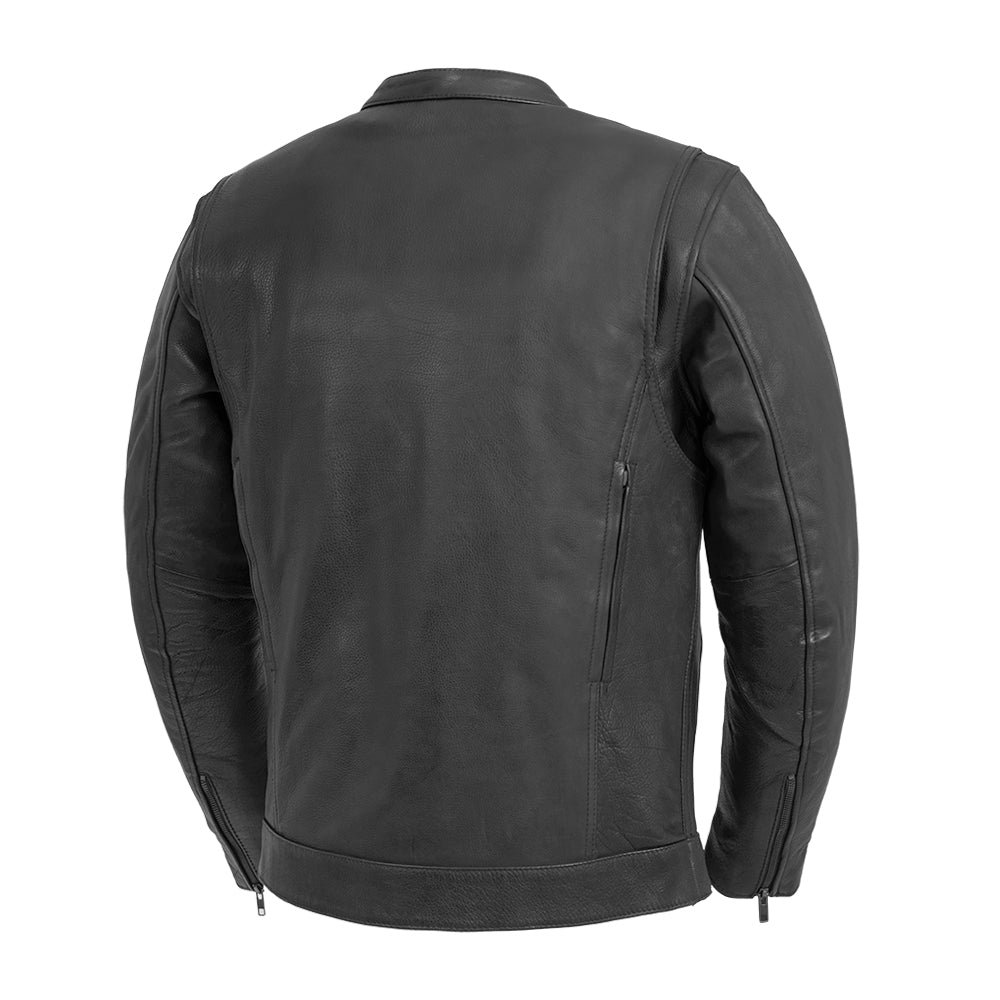 Raider Men's Motorcycle Leather Jacket Men's Leather Jacket Jackets