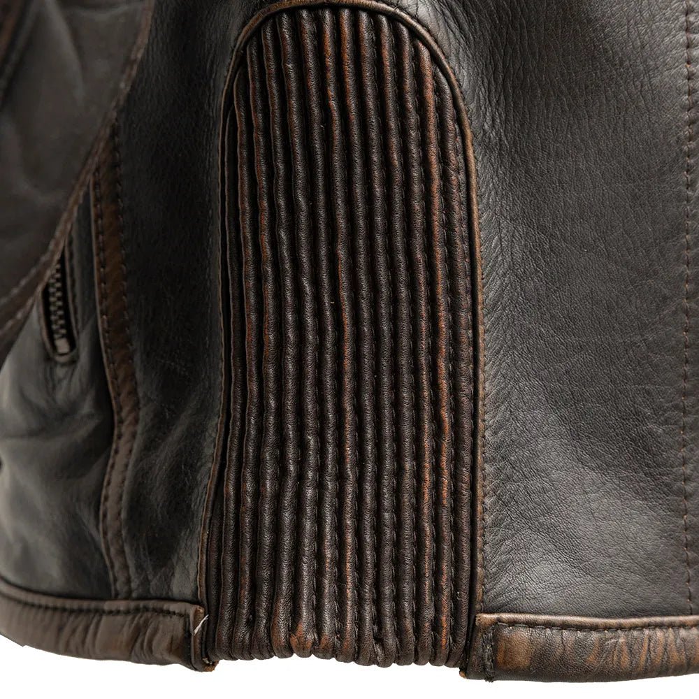 Rider Club - Men's Leather Motorcycle Jacket Men's Leather Jacket Jackets