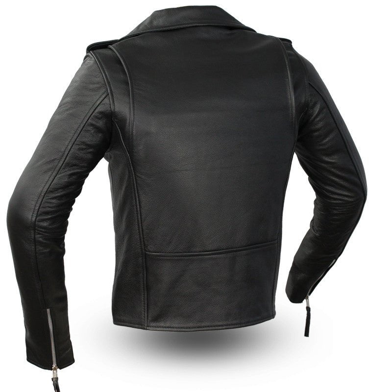 Rockstar - Women's Motorcycle Leather Jacket Women's Leather Jacket Jackets