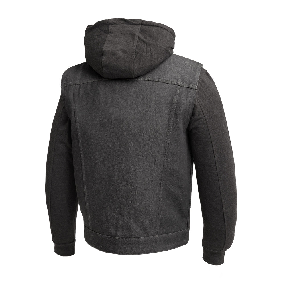 Rook - Men's Motorcycle Denim Vest Men's Denim Vest Vests