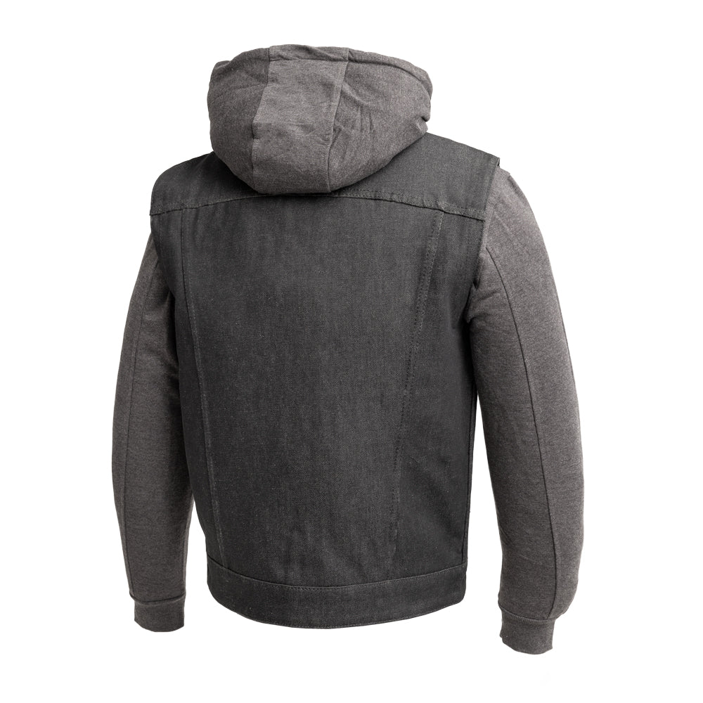 Rook - Men's Motorcycle Denim Vest Men's Denim Vest Vests