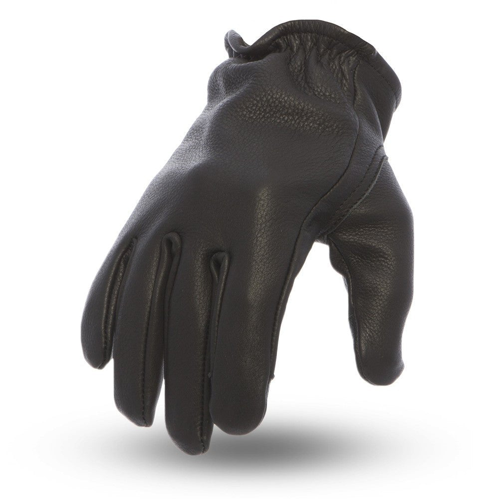 Roper Men's Motorcycle Leather Gloves Men's Gloves Accessories Black XS