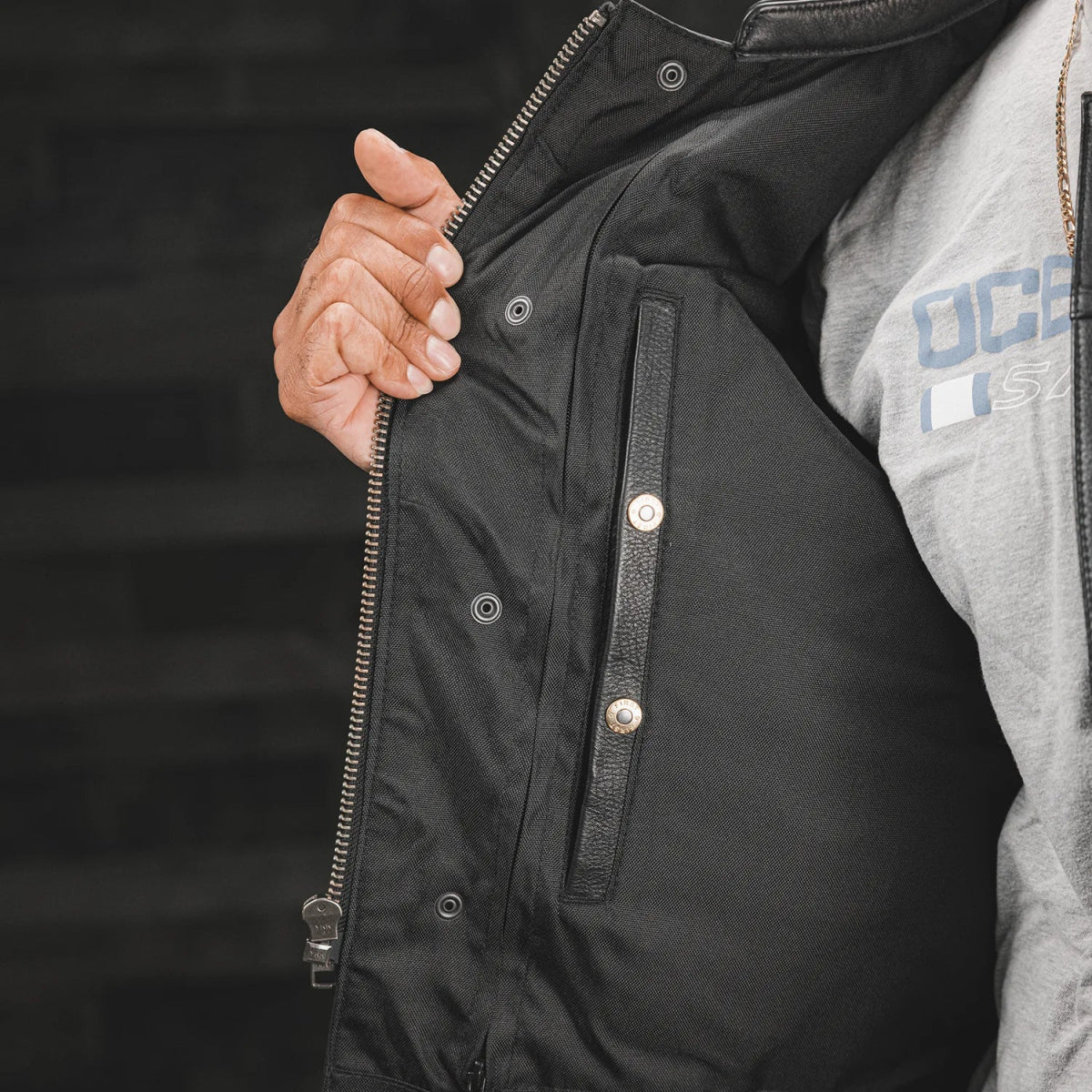 Sharp Shooter Men's Motorcycle Leather Vest Men's Leather Vest Vests