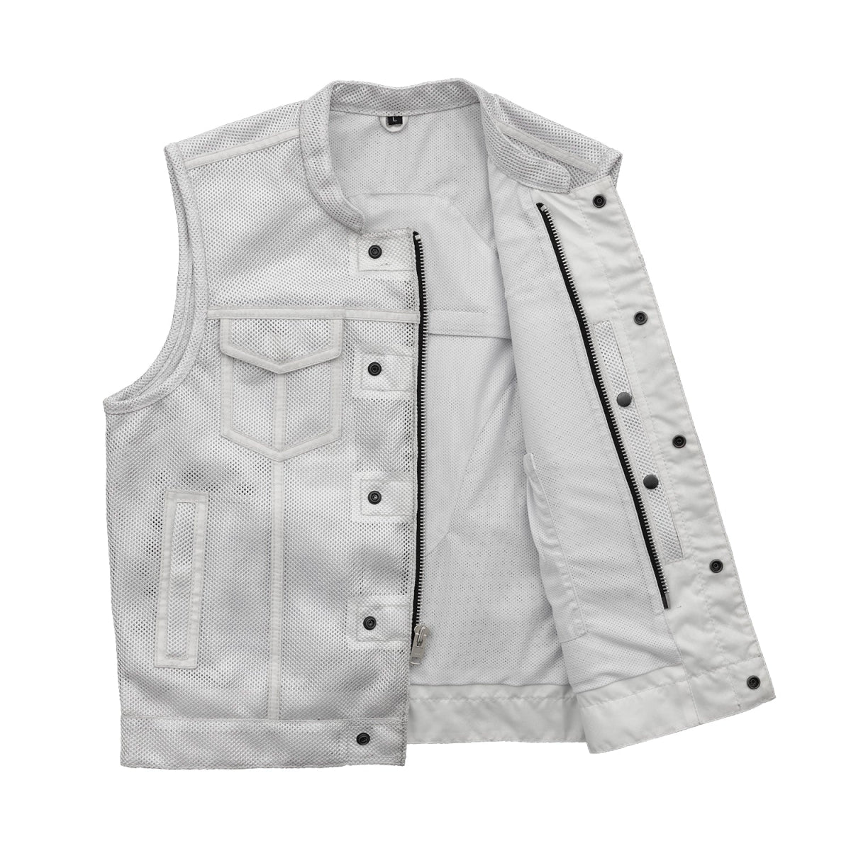 Sharp Shooter Moto Mesh Men's Motorcycle Vest Men's Moto Mesh Vest Vests