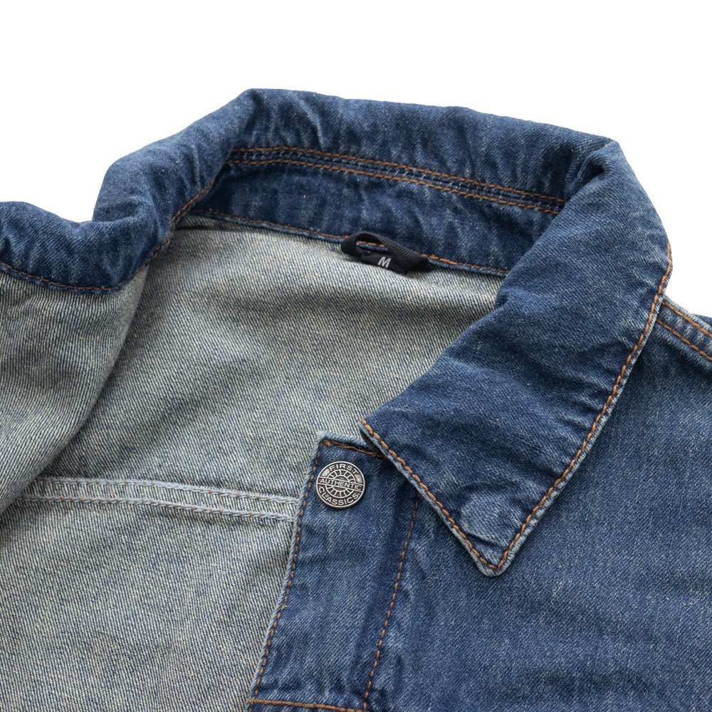 Showdown Motorcycle Lightweight Denim Vest Men's Denim Vest Vests