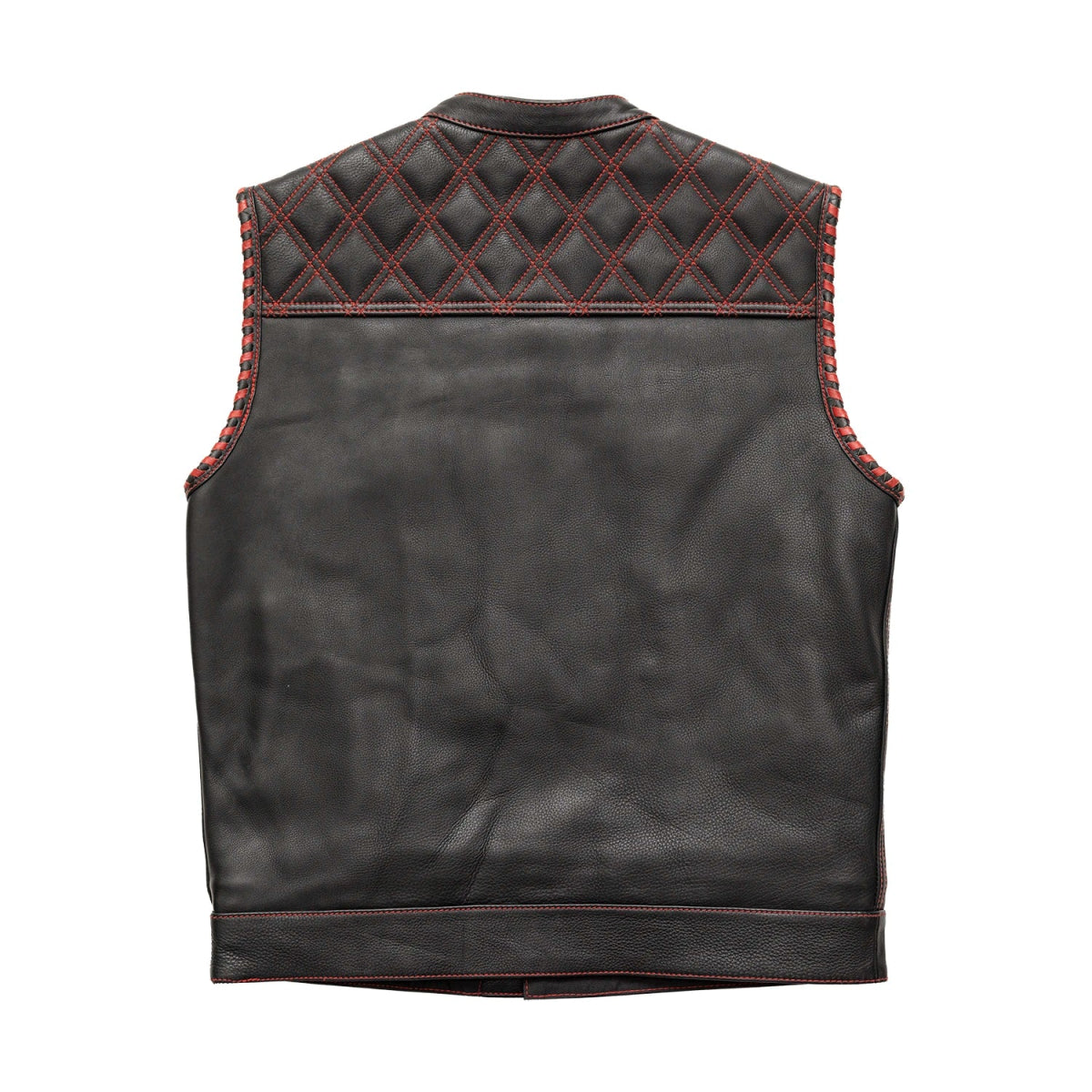 Sinister - Men's Motorcycle Leather Vest Men's Leather Vest Vests