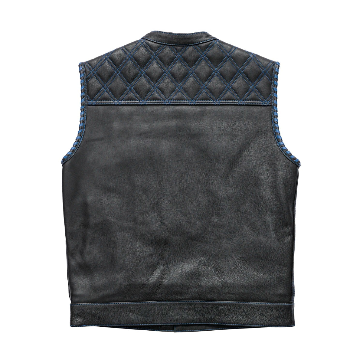 Sinister - Men's Motorcycle Leather Vest Men's Leather Vest Vests