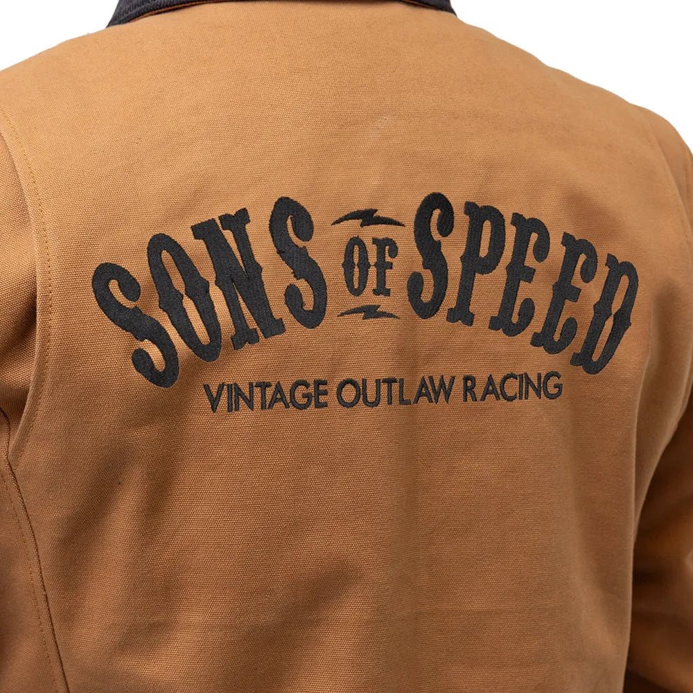Sons of Speed - Lined Mechanic Jacket Men's Canvas Jacket Jackets